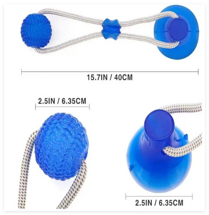Dog Teething Bite Resistant Outdoor Rope Ball Toy
